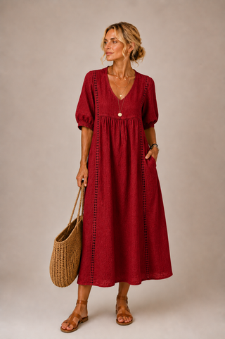 Claire | Women's Effortless Summer Midi Dress