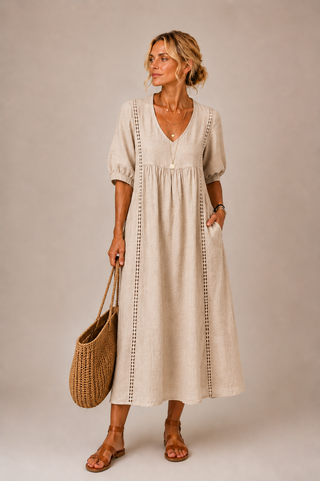 Claire | Women's Effortless Summer Midi Dress