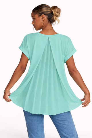 Ellie - Pleated Back Blouse