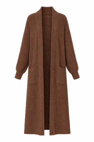Margaret - Statement Long Knit Vest