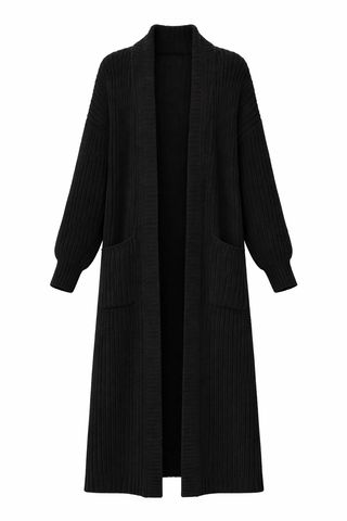 Margaret - Statement Long Knit Vest