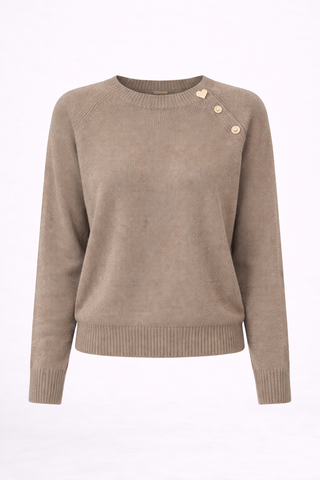 Lilly - Modern Icon Button Sweater