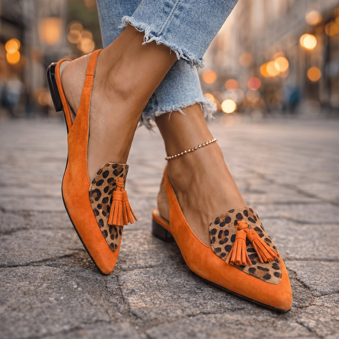 Élodie | Elegant Sandals with Tassels