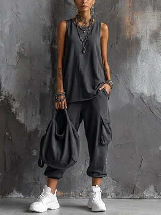 Amélie | Casual Soft Set with Pockets