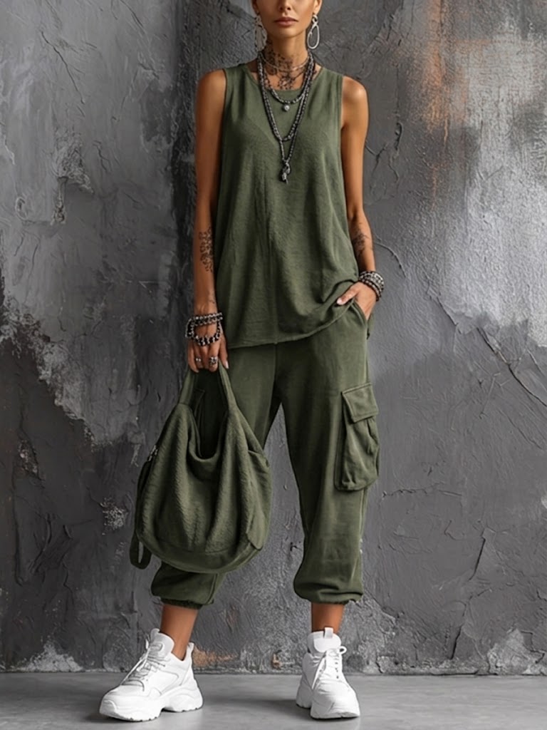 Amélie | Casual Soft Set with Pockets